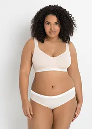Lot de 2 soutiens-gorge coton sans armatures, bonprix