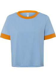T-shirt avec rayures sportives, RAINBOW