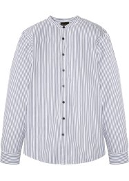 Langarmhemd mit Stehkragen Slim Fit, bpc selection