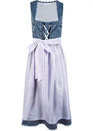 Dirndl mit Schürze in Midilänge (2-tlg. Set), bonprix