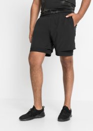 Zweilagige Lauf-Shorts, bpc bonprix collection