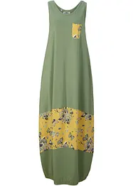 Maxi Baumwoll-Kleid in O-Form, bonprix