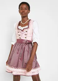 Dirndl mit Schürze, kniefrei (2-tlg. Set), bonprix