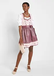 Dirndl mit Schürze, kniefrei (2-tlg. Set), bonprix