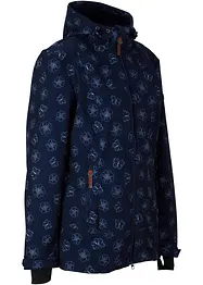 Veste softshell à motif floral, imperméable, bonprix