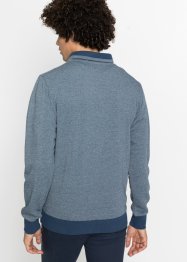 Sweatshirt mit recyceltem Polyester und Schalkragen, bpc bonprix collection