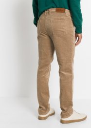 Pantalon velours côtelé extensible Classic Fit, Tapered, John Baner JEANSWEAR