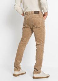 Pantalon velours côtelé extensible Slim Fit confort pour le ventre, John Baner JEANSWEAR