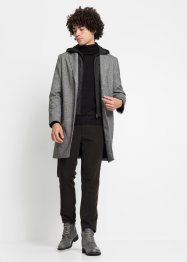 Manteau court avec empiècement coupe-vent amovible avec capuche, bpc selection
