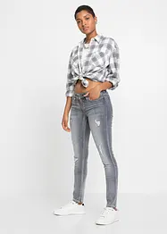 Skinny-Jeans mit Destroy-Effekten, bonprix