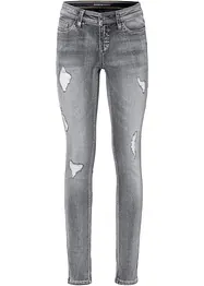 Jean Skinny avec effets déchirés, bonprix