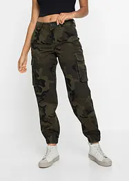 Cargohose mit Camouflage Druck, bonprix