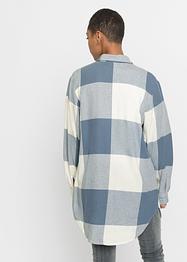 Flanellbluse mit graphischem Muster, RAINBOW