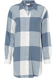Flanellbluse mit graphischem Muster, RAINBOW
