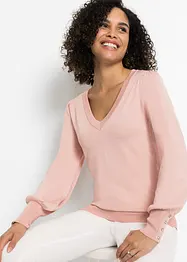 Pull avec boutons bijoux, bonprix