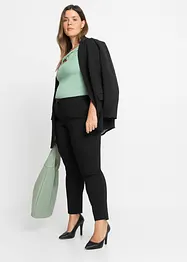 Pantalon business avec taille confortable, bonprix