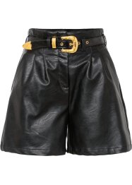 Lederimitat-Shorts, BODYFLIRT boutique