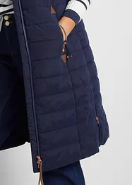 Gilet long sans manches matelassé, bonprix