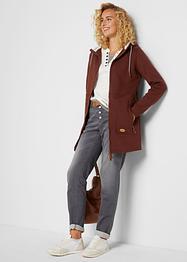 Long-Kapuzen-Sweatjacke, John Baner JEANSWEAR