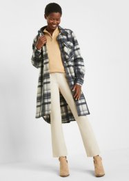Pantalon en coton extensible raccourci, bpc bonprix collection