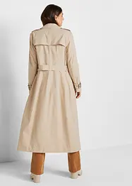 Long-Trenchcoat mit Taillengürtel, bonprix