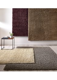 Hochflor Teppich einfarbig und vielseitig, bpc living bonprix collection