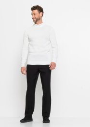 Feinstrick-Pullover mit Stehkragen Slim Fit, bpc selection