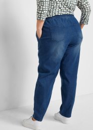 Jeans mit Bequembund, Karotte, bpc bonprix collection