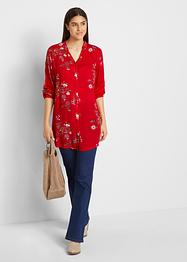 Longbluse, langarm, weit geschnitten, bpc bonprix collection