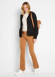 Strickjacke mit großen Knöpfen und Kapuze, bpc bonprix collection