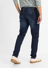 Regular Fit Sweat-Schlupfjeans, Tapered, bonprix