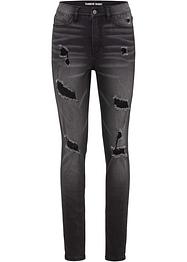 Skinny-Jeans mit Destroy-Effekten, RAINBOW