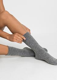 Lot de 4 paires de chaussettes thermo avec carte message pour cadeau, bpc bonprix collection