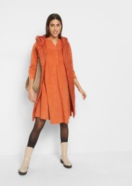 Baumwoll-Cord-Kleid mit Taschen in A-Line, knieumspielend, bpc bonprix collection