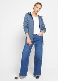 Strickfleecejacke mit verschließbaren Taschen, bpc bonprix collection
