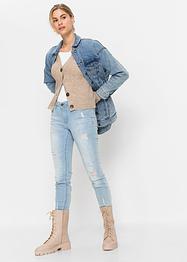 Jeansjacke in Oversize, RAINBOW