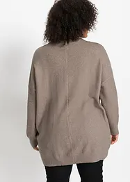 Oversize-Pullover mit Zopfmuster, bonprix