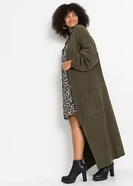 Oversize-Strickjacke in Midilänge, bonprix