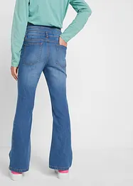 Mädchen High Waist Jeans, flared, bonprix