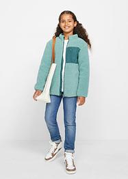 Kinder Teddy-Fleecejacke mit Brusttasche, bpc bonprix collection