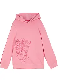 Mädchen Kapuzen-Sweatshirt aus Bio Baumwolle, bonprix