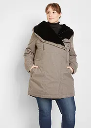 Funktions-Parka mit Teddyfleece, wasserdicht, bonprix