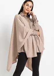 Wollponcho mit Good Cashmere Standard®-Anteil, bonprix