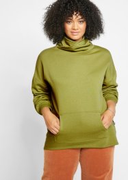 Sweatshirt mit raffiniertem Ausschnitt, bpc bonprix collection