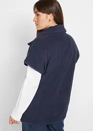 Fleece-Weste aus recyceltem Polyester, bonprix