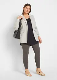 T-shirt long et doux, bonprix