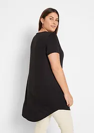 T-shirt long en viscose douce, bonprix