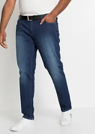 Regular Fit Stretch-Jeans mit Komfortschnitt, Tapered, bonprix