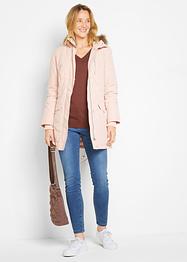 Kapuzenparka mit Fellimitatbesatz, leicht wattiert, bpc bonprix collection