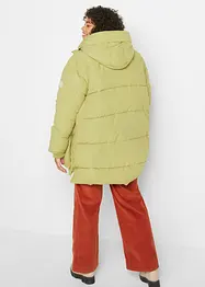 Oversize Winterjacke mit Kapuze aus recyceltem Polyester, bonprix